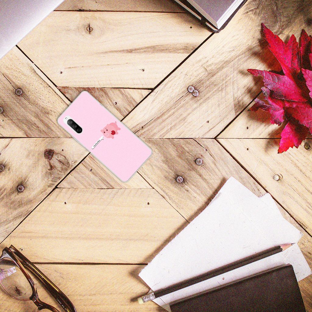 Sony Xperia 10 III Telefoonhoesje met Naam Pig Mud B2C Telecom