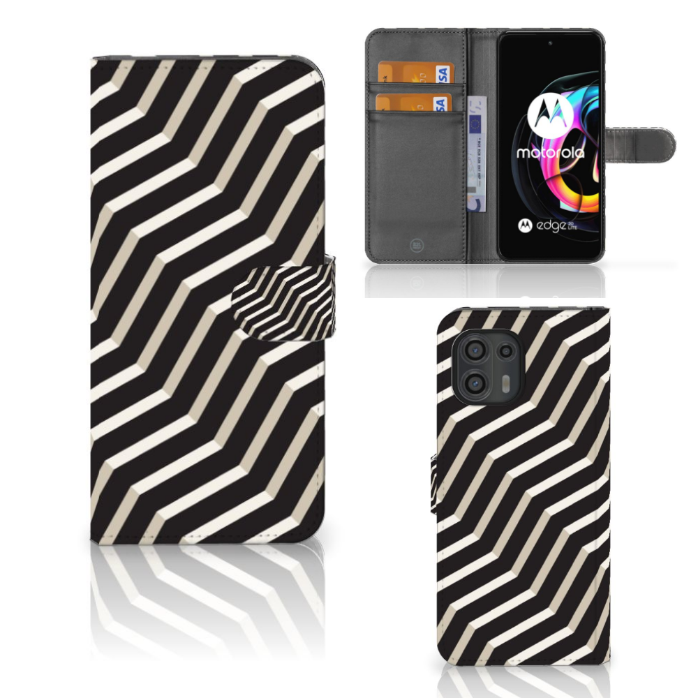 Motorola Edge 20 Lite Book Case Illusion