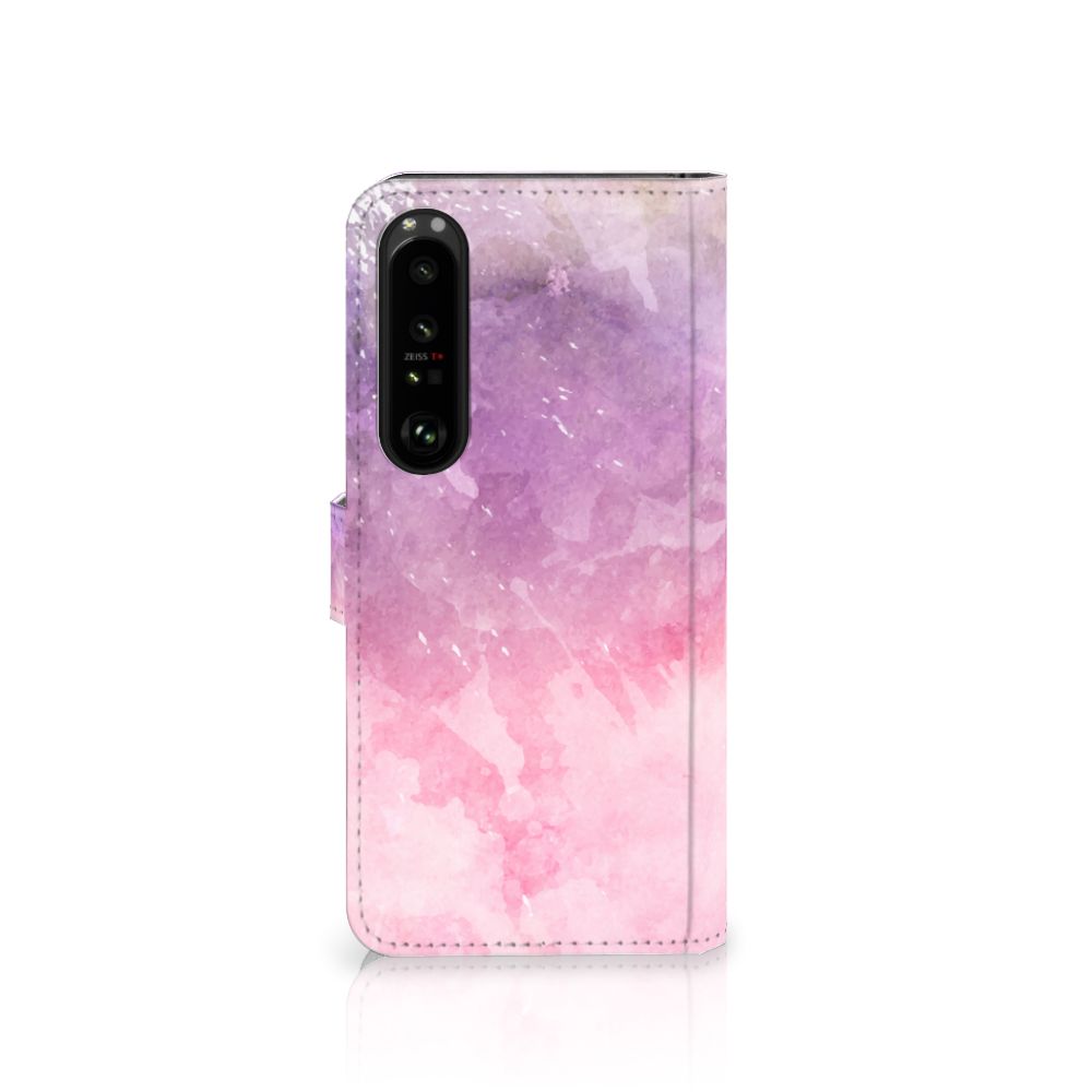 Hoesje Sony Xperia 1 IV Pink Purple Paint