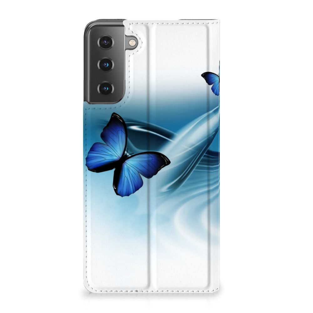 Samsung Galaxy S21 Plus Hoesje maken Vlinders - B2C Telecom
