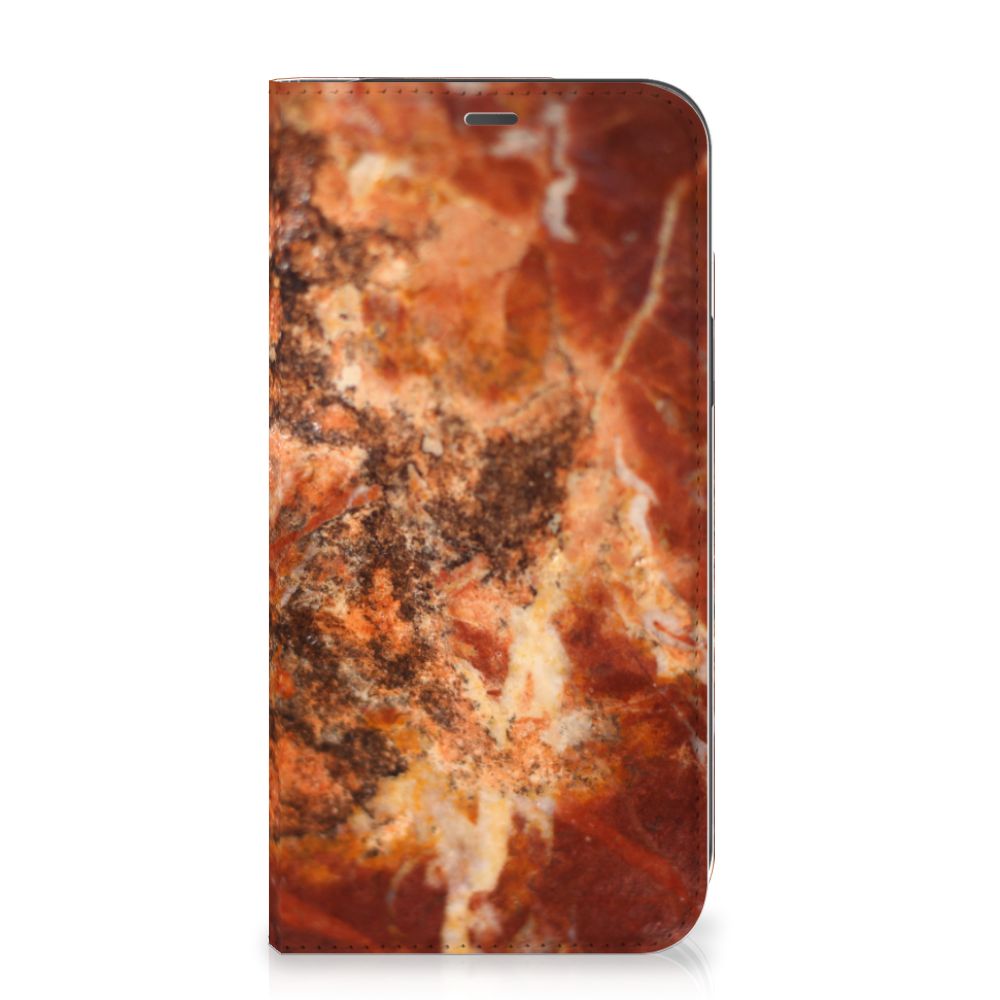 iPhone 12 Pro Max Standcase Marmer Bruin - B2C Telecom