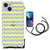 iPhone 14 Plus Doorzichtige Silicone Hoesje Waves Yellow