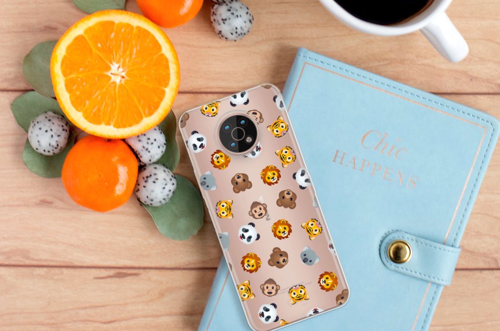 TPU bumper voor Nokia G50 Dieren Emojis B2C Telecom