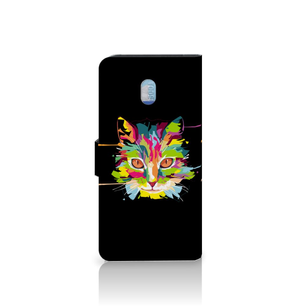 Xiaomi Redmi 8A Leuk Hoesje Cat Color