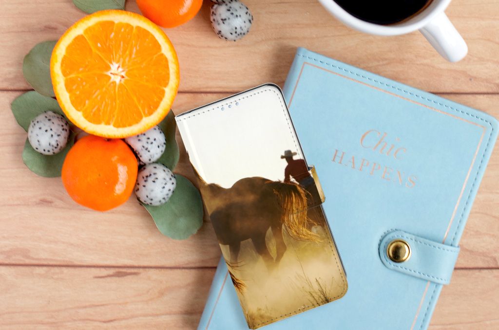 OPPO Reno 4 Pro 5G Telefoonhoesje met Pasjes Design Cowboy