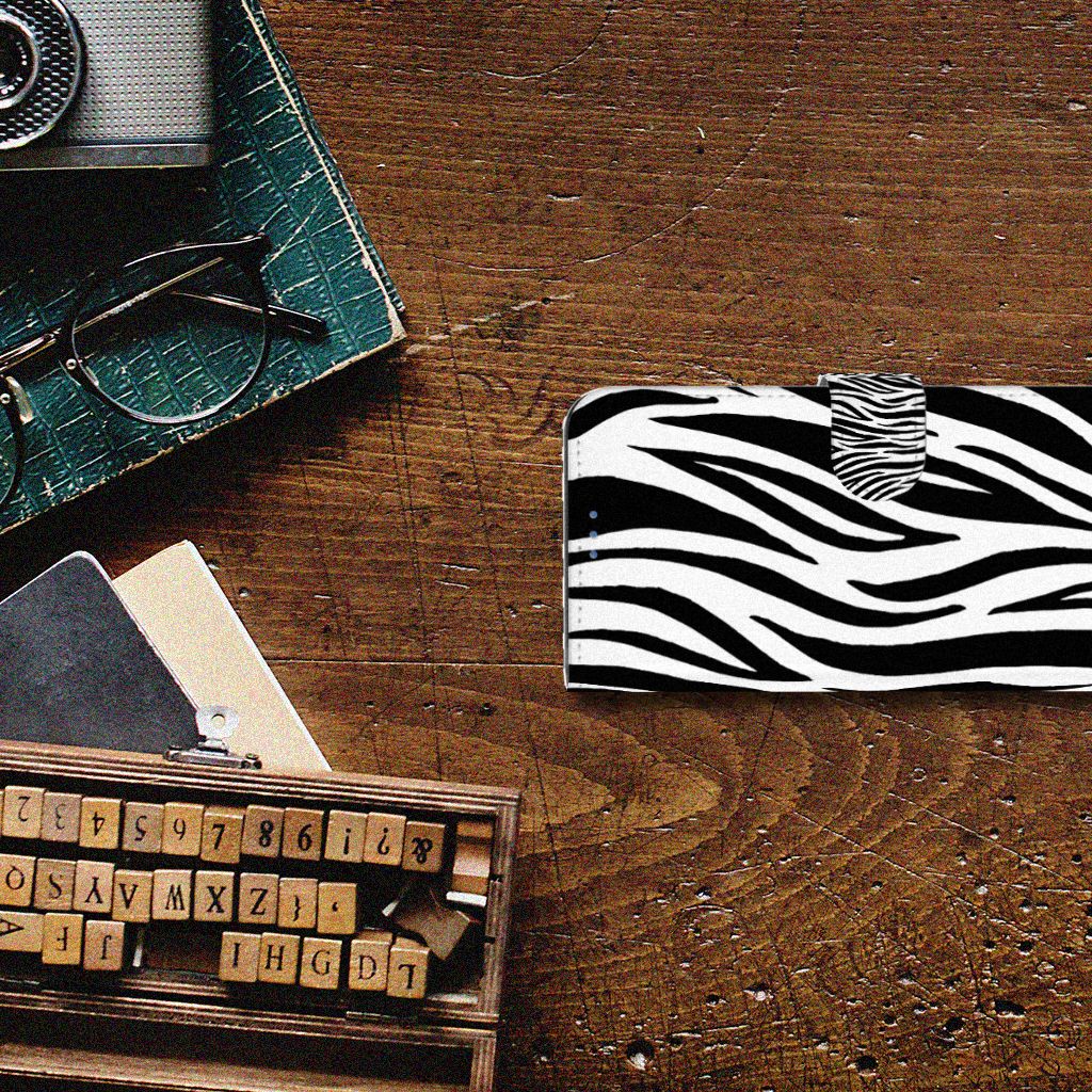 Xiaomi 11 Lite 5G NE | Mi 11 Lite Telefoonhoesje met Pasjes Zebra