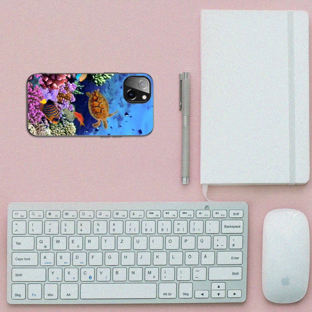 Apple iPhone 13 Dierenprint Telefoonhoesje Vissen B2C Telecom