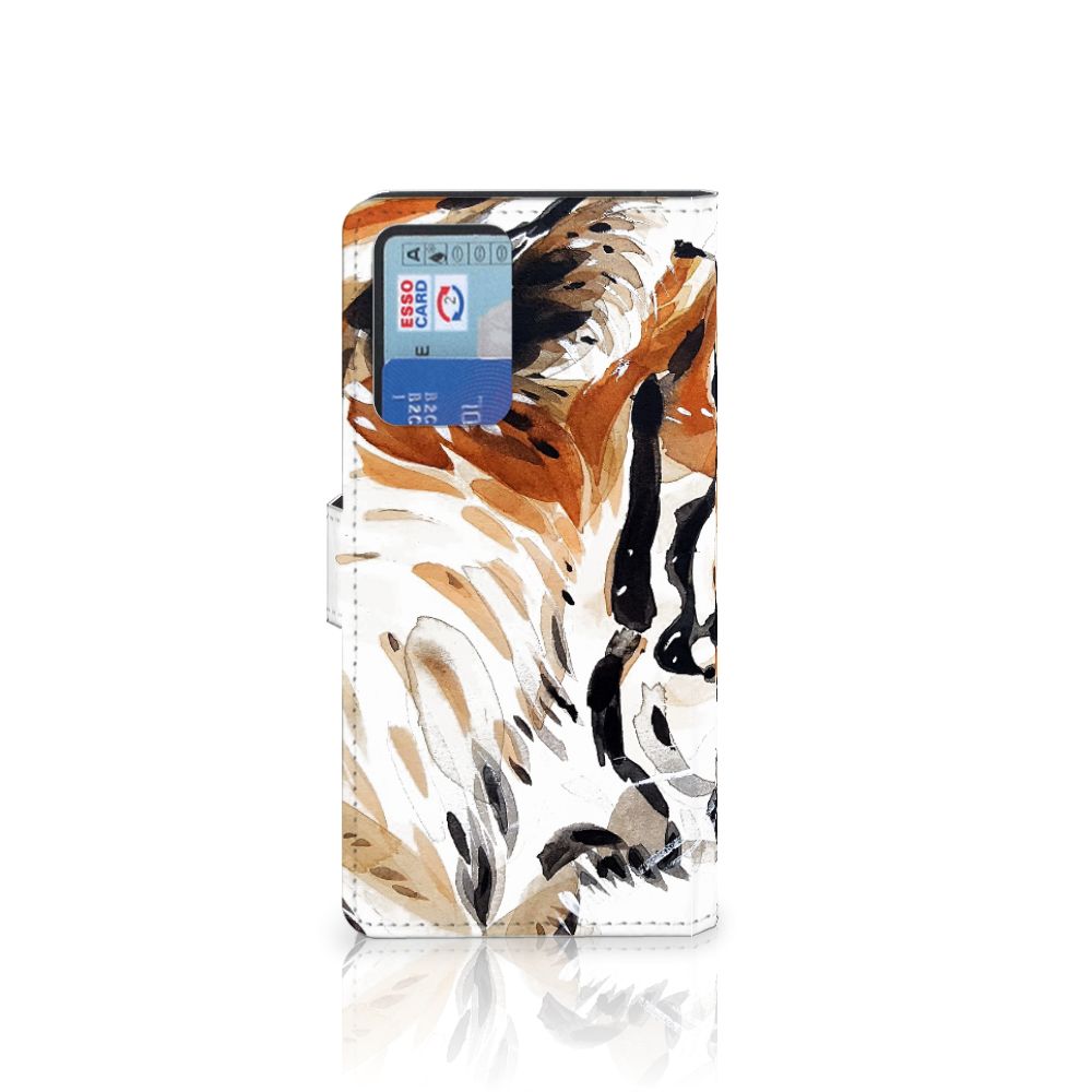Hoesje Xiaomi Redmi Note 10 Pro Watercolor Tiger
