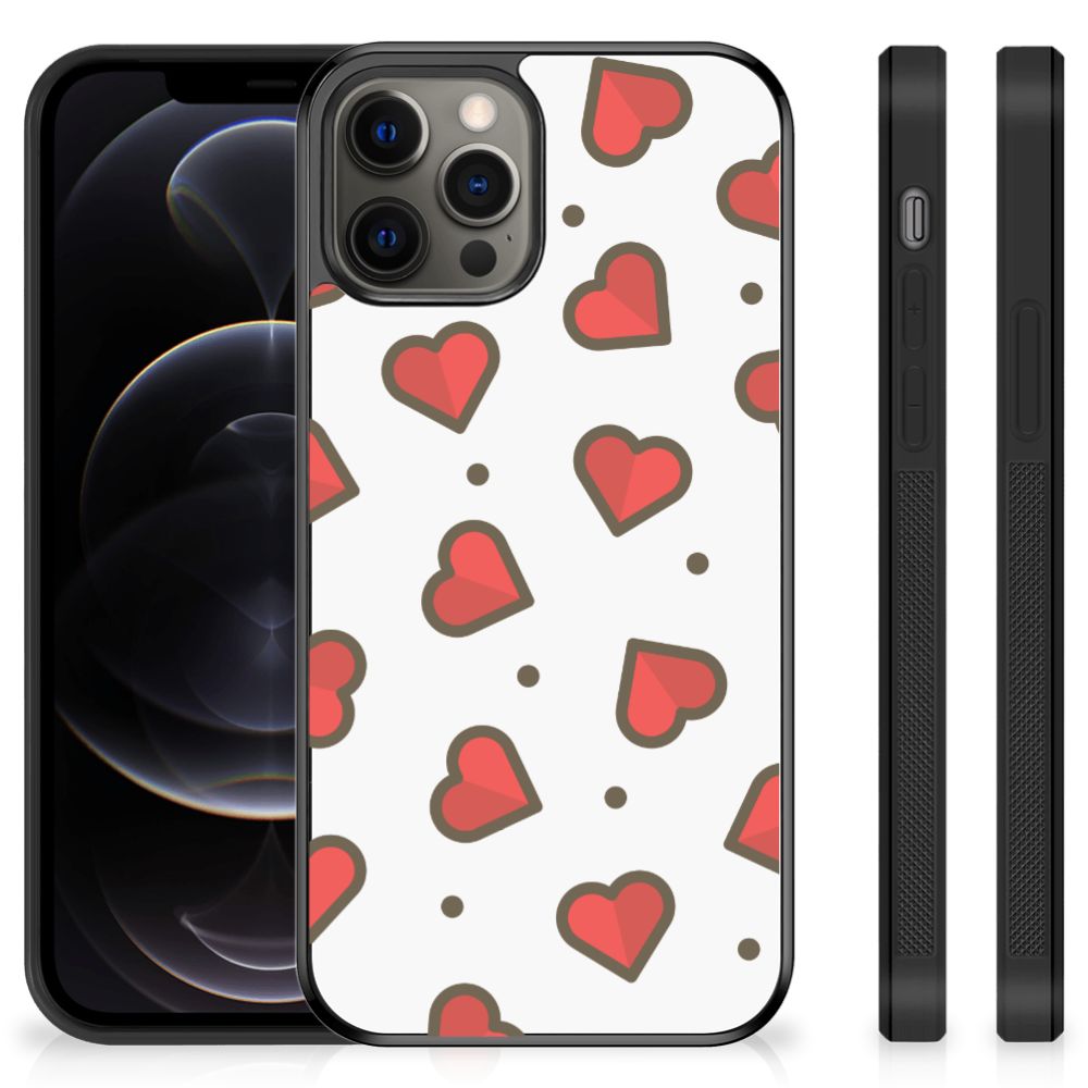 iPhone 12 Pro Max Bumper Case Hearts