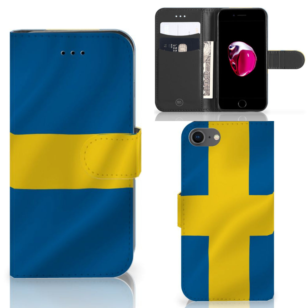 iPhone 7 | 8 | SE (2020) | SE (2022) Bookstyle Case Zweden