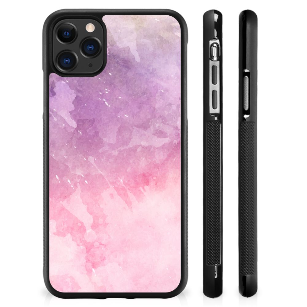 Case Apple iPhone 11 Pro Max Pink Purple Paint