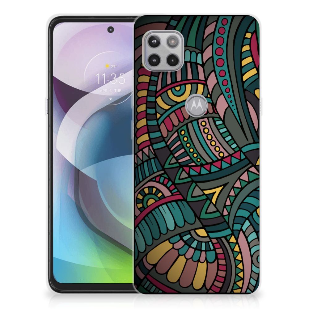 Motorola Moto G 5G TPU bumper Aztec