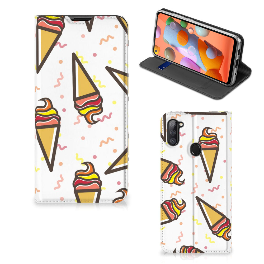 Samsung Galaxy M11 | A11 Flip Style Cover Icecream
