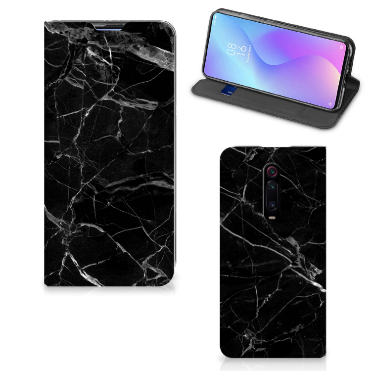 Xiaomi Redmi K20 Pro Standcase Marmer Zwart - Origineel Cadeau Vader - B2C Telecom