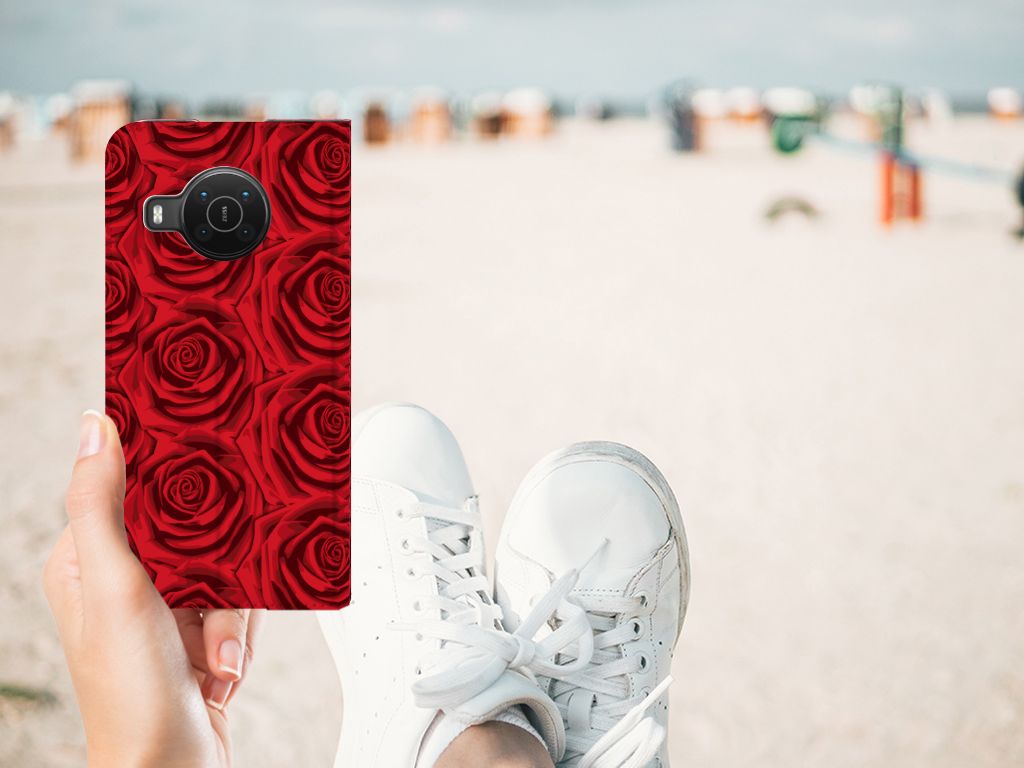 Nokia X20 | X10 Smart Cover Red Roses - B2C Telecom