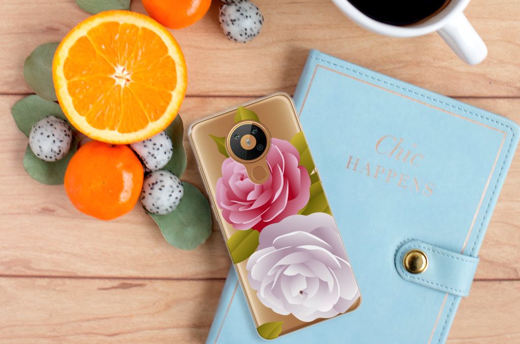 Nokia 5.3 TPU Case Roses B2C Telecom