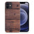 iPhone 12 | 12 Pro (6.1") Bumper Hoesje Old Wood