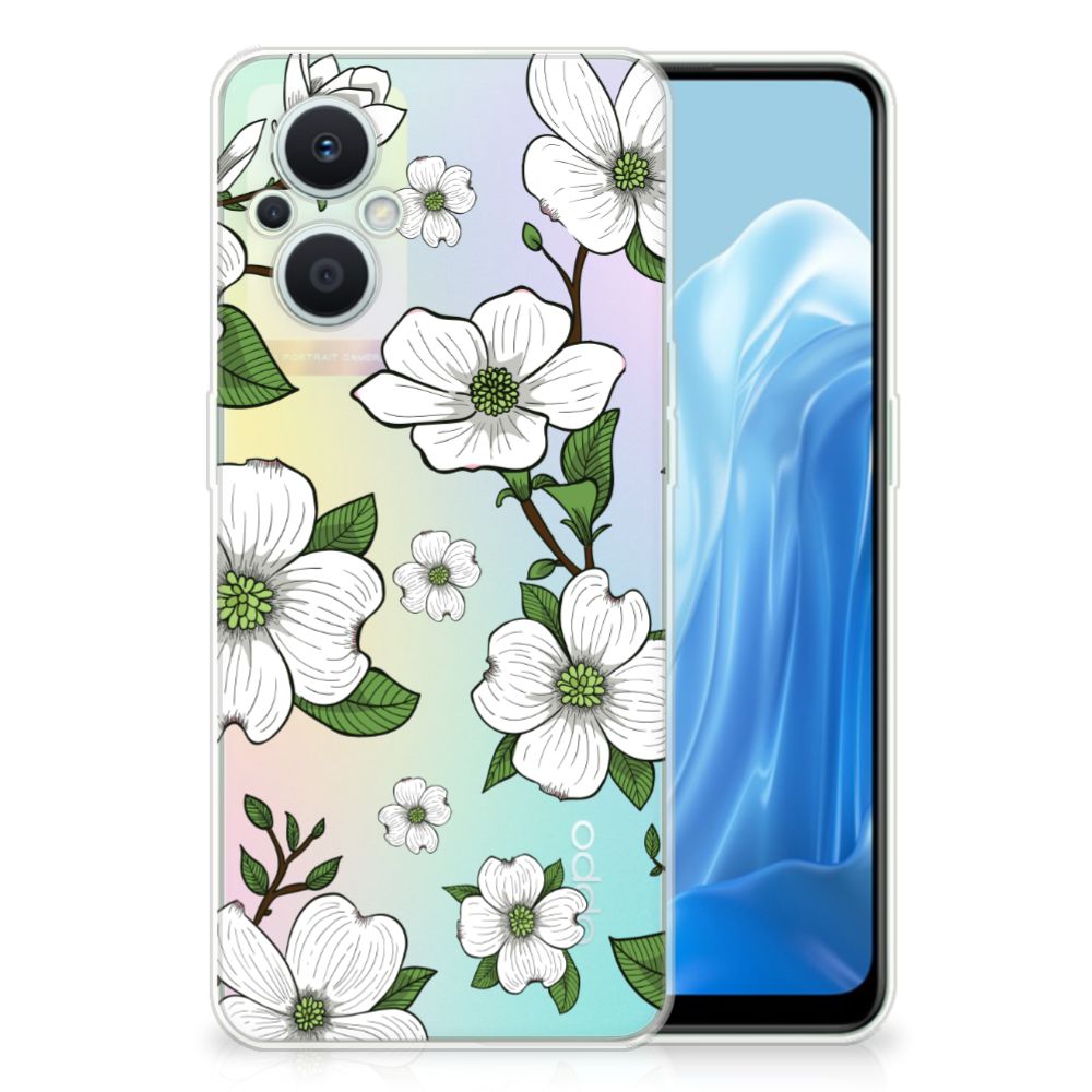 OPPO Reno8 Lite TPU Case Dogwood Flowers B2C Telecom
