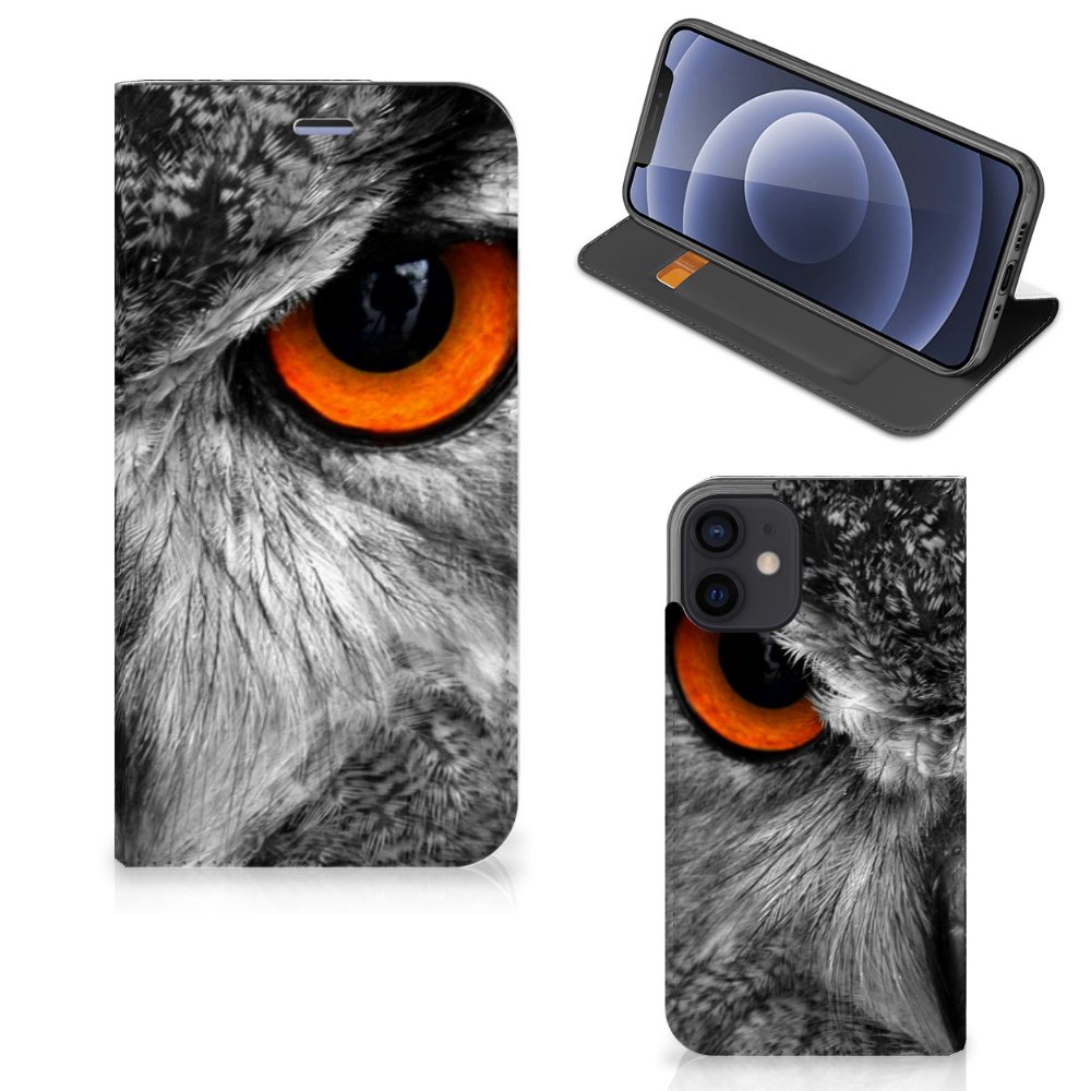 iPhone 12 Mini Hoesje maken Uil - B2C Telecom