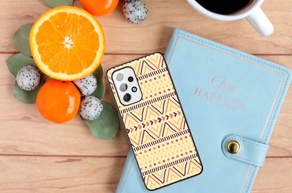Samsung Galaxy A73 Back Case Aztec Yellow B2C Telecom
