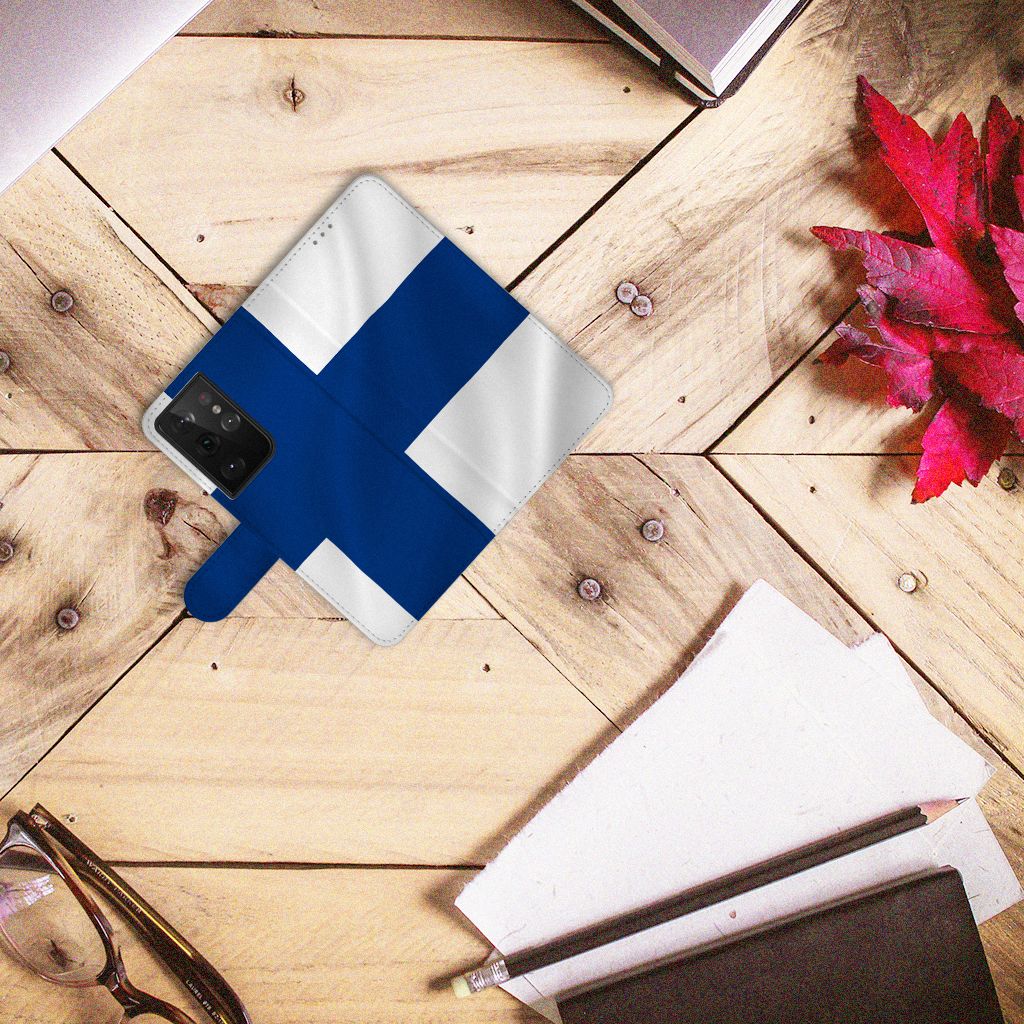 Samsung Galaxy S21 Ultra Bookstyle Case Finland