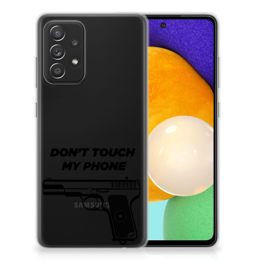 Samsung Galaxy A52 (5G/4G) Silicone-hoesje Pistol DTMP B2C Telecom