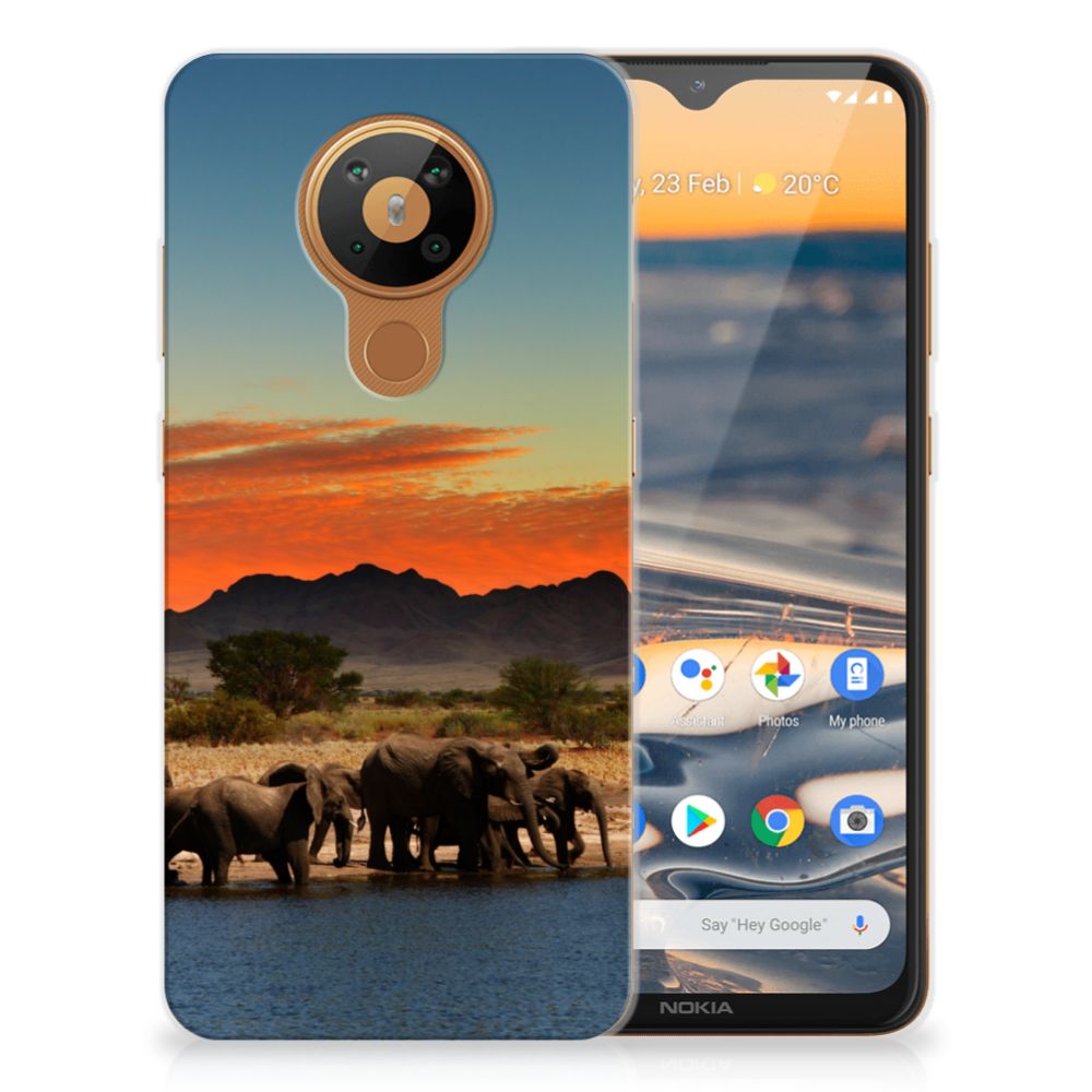 Nokia 5.3 TPU Hoesje Olifanten B2C Telecom