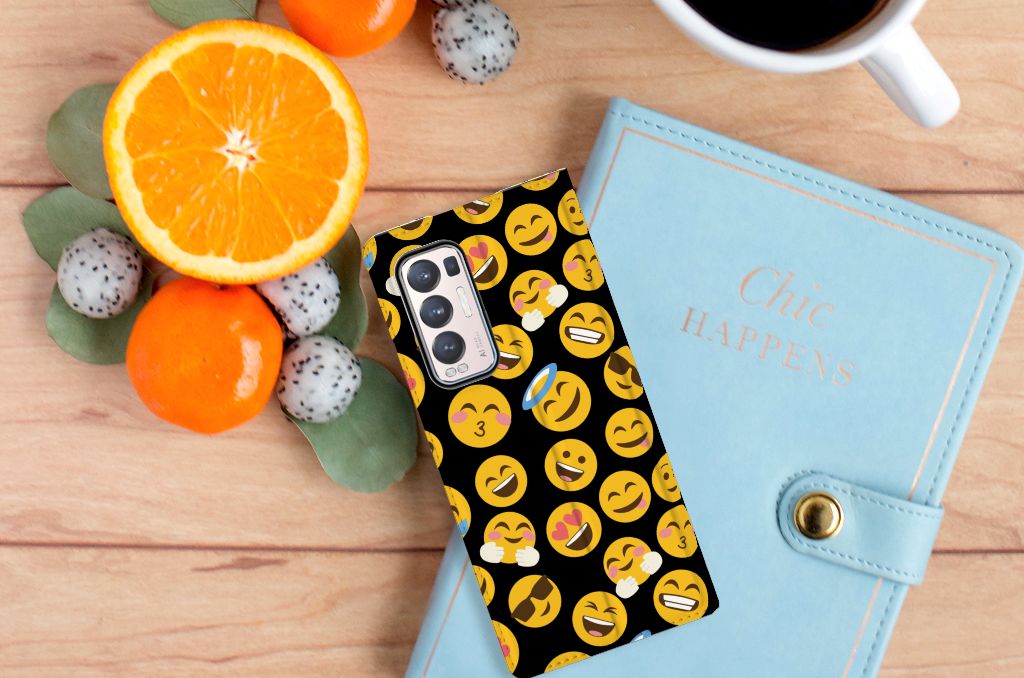OPPO Find X3 Neo Hoesje met Magneet Emoji - B2C Telecom