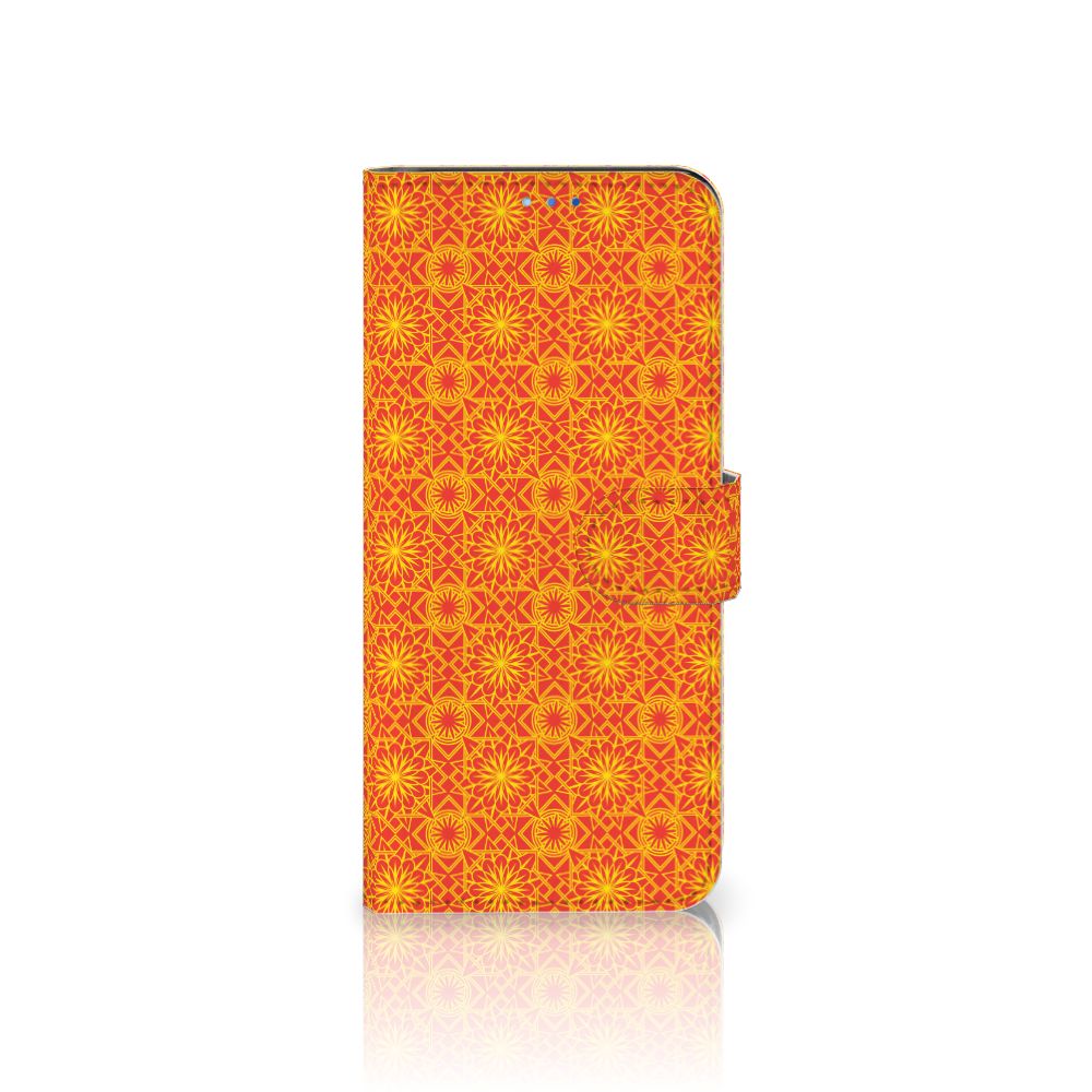 OPPO Find X3 Neo 5G Telefoon Hoesje Batik Oranje