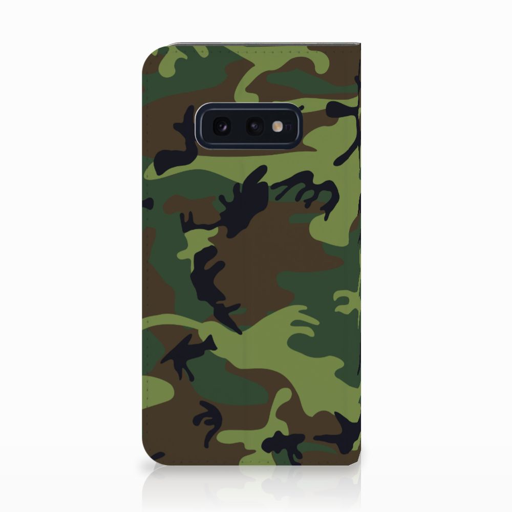 Samsung Galaxy S10e Hoesje met Magneet Army Dark