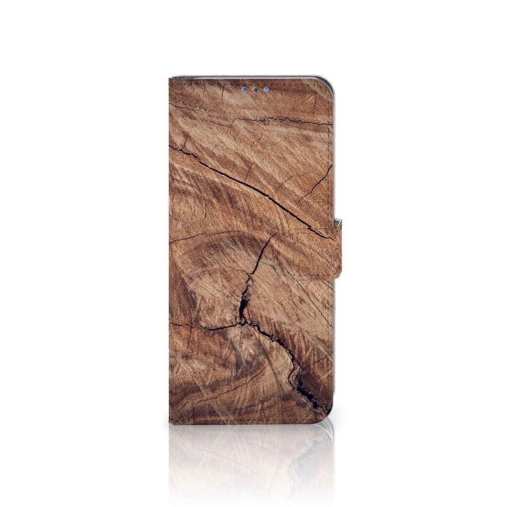 Motorola G8 Power Lite Book Style Case Tree Trunk