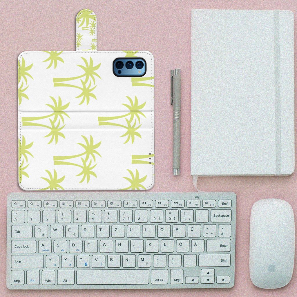 OPPO Reno 4 Pro 5G Hoesje Palmtrees