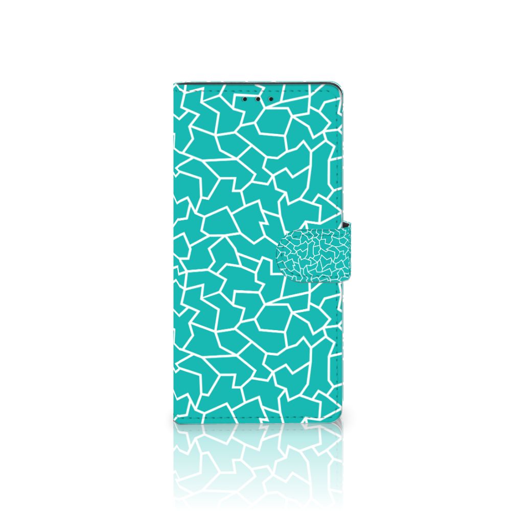 Samsung Galaxy A02s | M02s Hoesje Cracks Blue