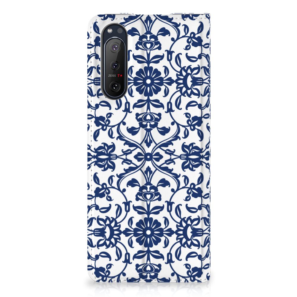 Sony Xperia 5 II Smart Cover Flower Blue - B2C Telecom