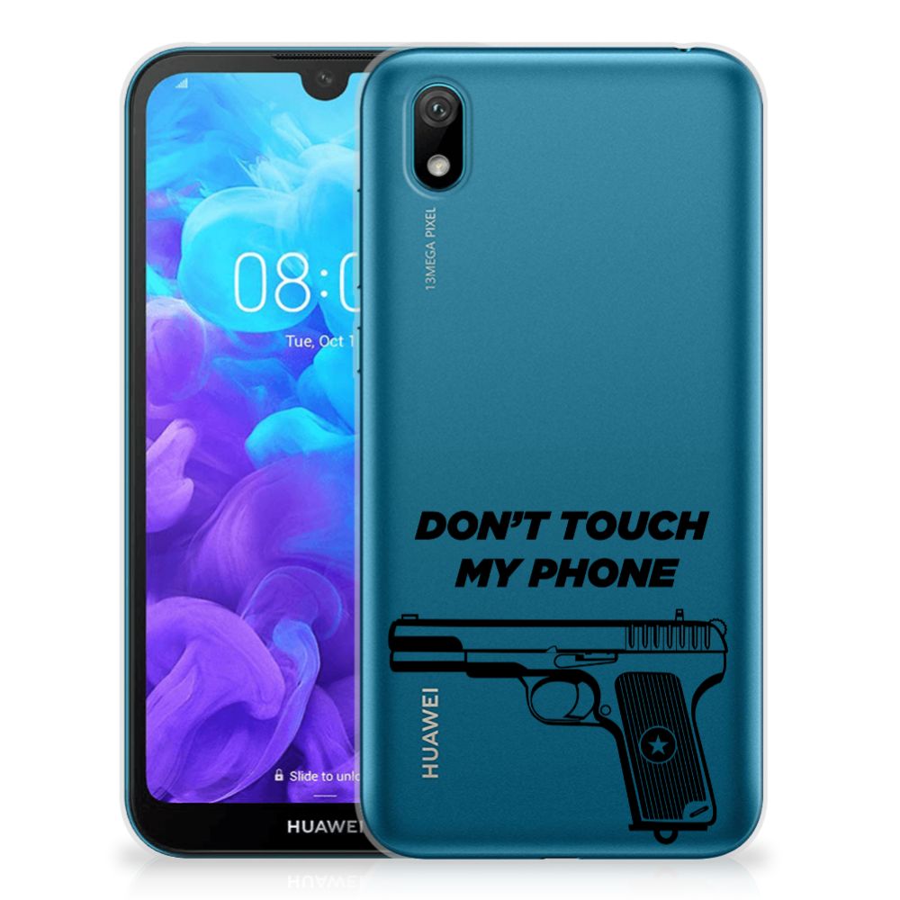 Huawei Y5 (2019) Silicone-hoesje Pistol DTMP