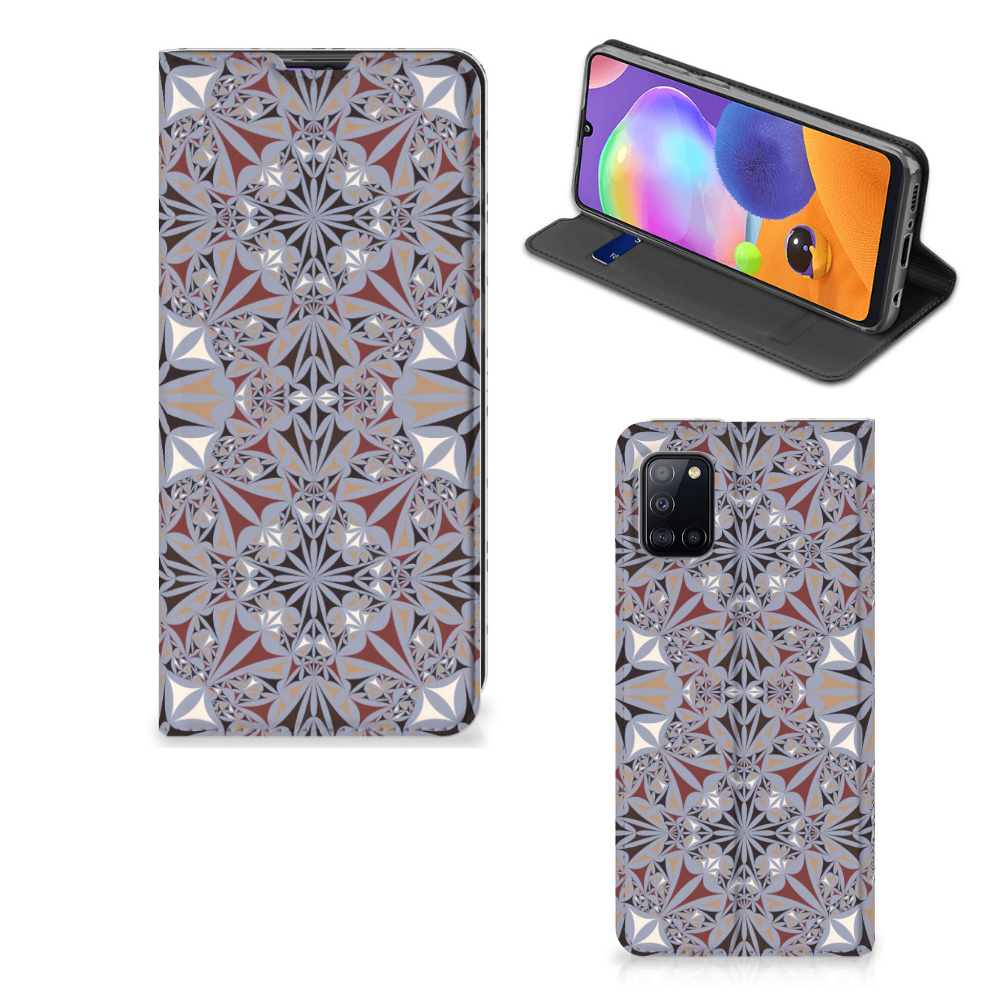 Samsung Galaxy A31 Standcase Flower Tiles - B2C Telecom
