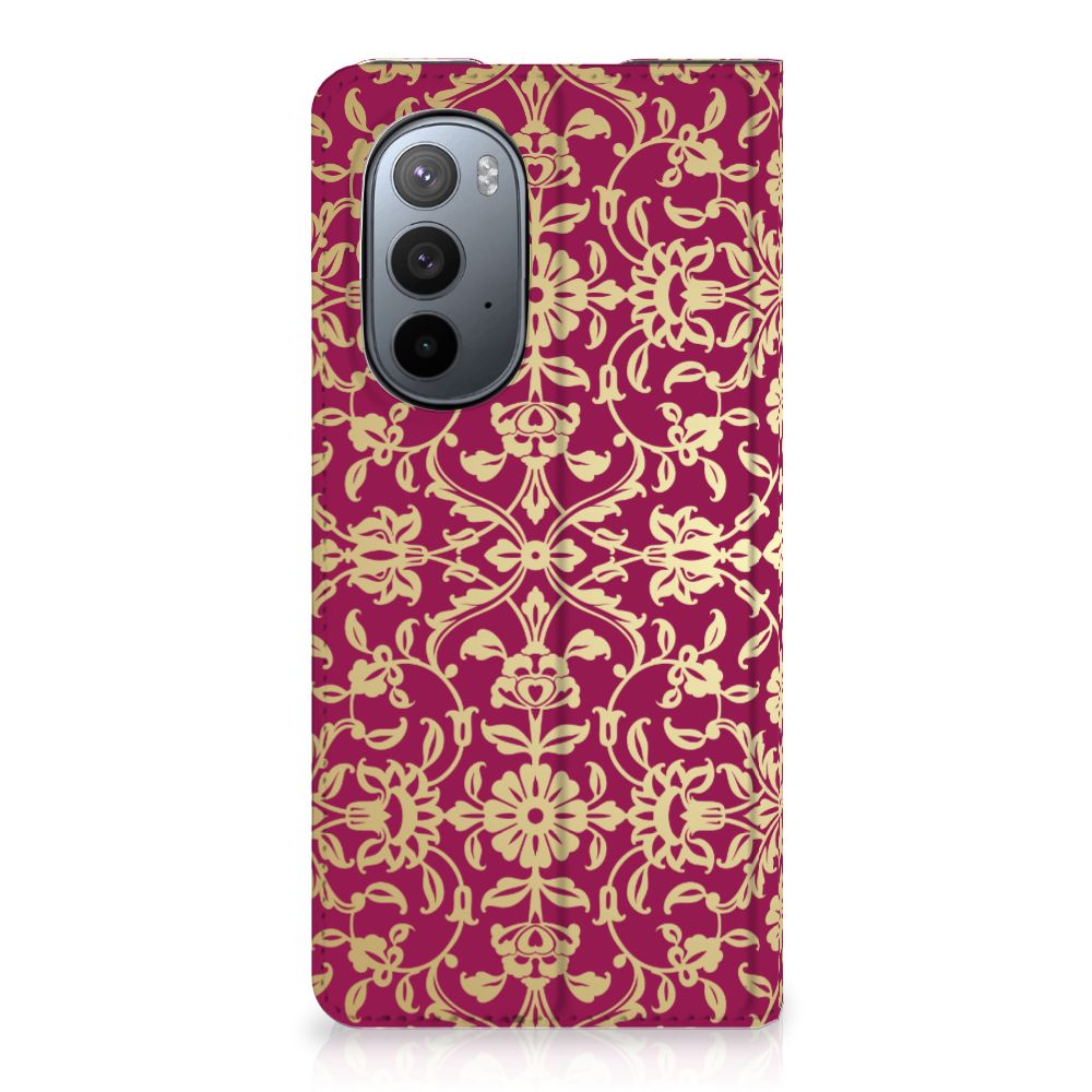 Telefoon Hoesje Motorola Edge 30 Pro Barok Pink - B2C Telecom