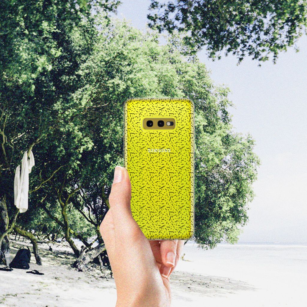 Samsung Galaxy S10e TPU bumper Stripes Dots