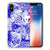 Silicone Back Case Apple iPhone X | Xs Angel Skull Blauw