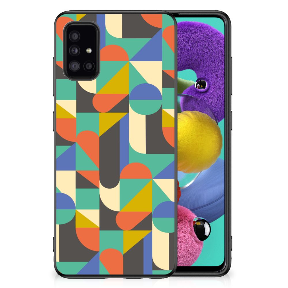 Samsung Galaxy A51 Bumper Case Funky Retro