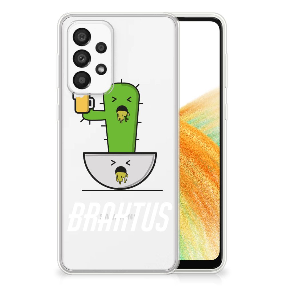Samsung Galaxy A33 5G Telefoonhoesje met Naam Braktus B2C Telecom