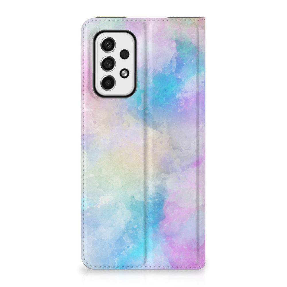 Bookcase Samsung Galaxy A73 Watercolor Light - B2C Telecom
