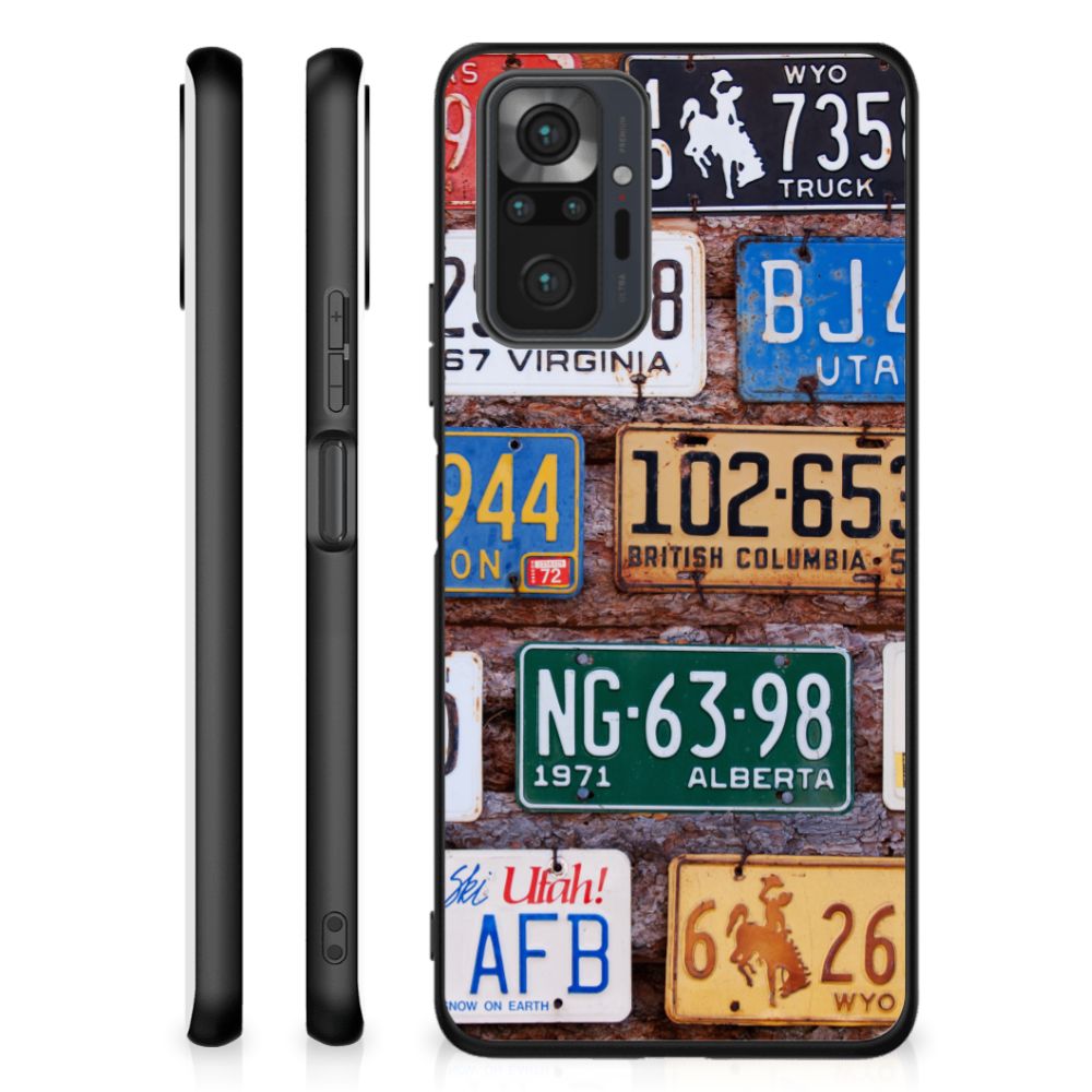 Xiaomi Redmi Note 10 Pro Silicone Back Case Kentekenplaten B2C Telecom