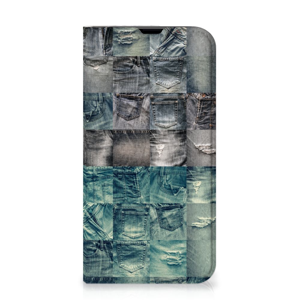 Hippe Standcase iPhone 13 Pro Spijkerbroeken - B2C Telecom