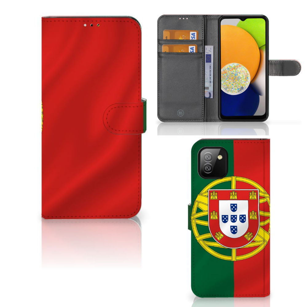 Samsung Galaxy A03 Bookstyle Case Portugal