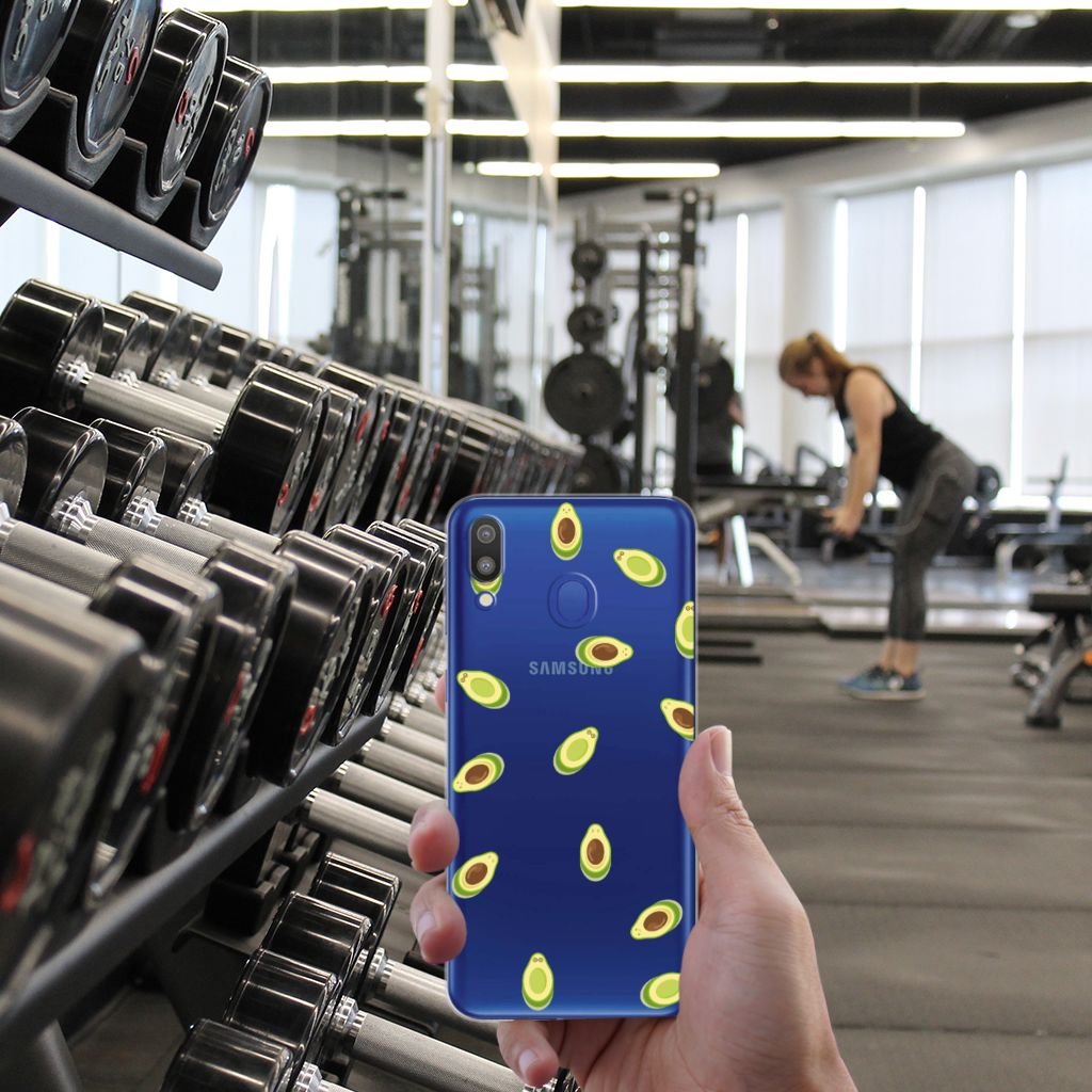 Samsung Galaxy M20 (Power) Siliconen Case Avocado