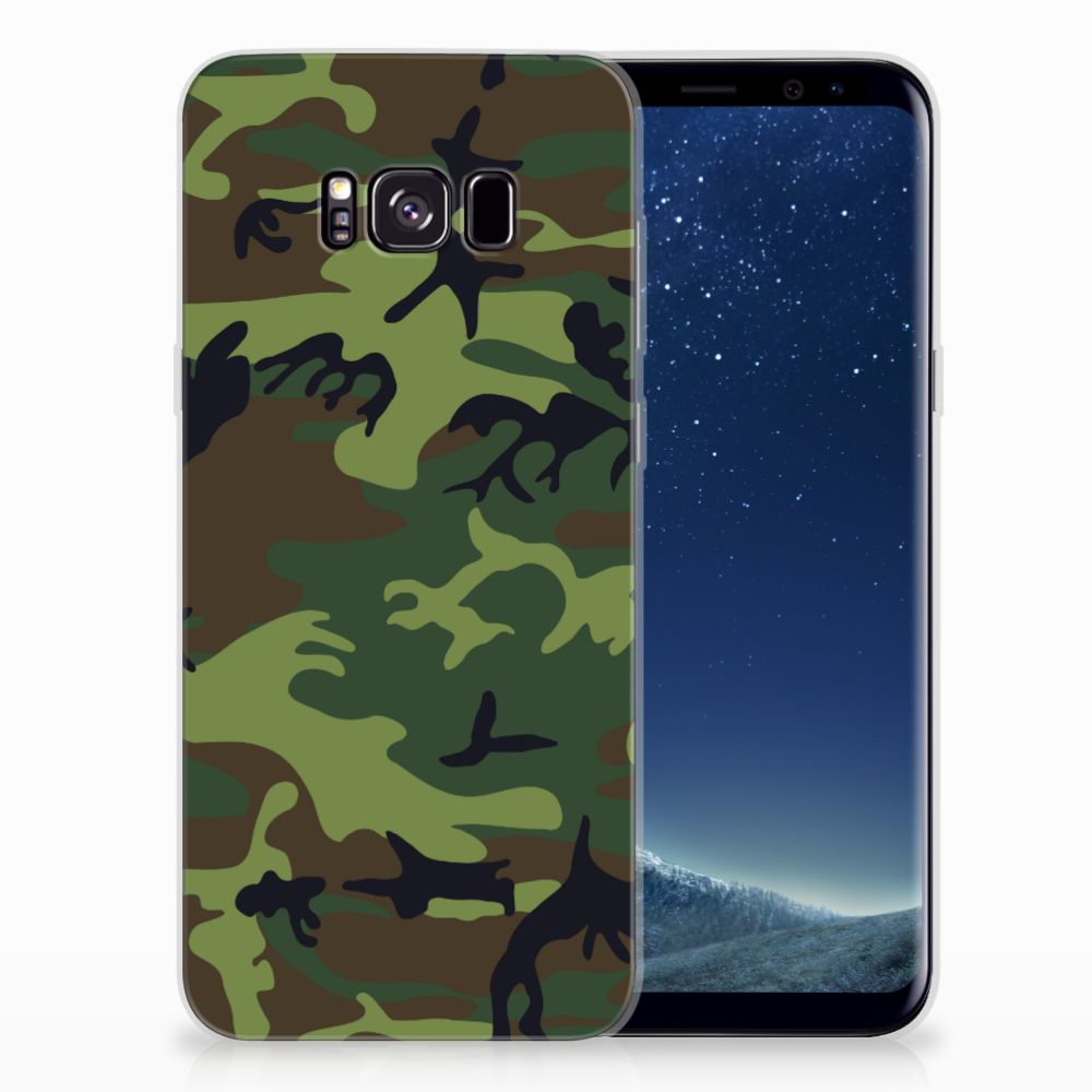 Samsung Galaxy S8 Plus TPU bumper Army Dark