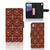 Sony Xperia Z3 Telefoon Hoesje Batik Brown
