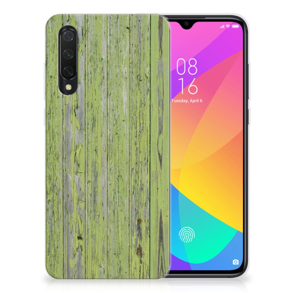 Xiaomi Mi 9 Lite Bumper Hoesje Green Wood B2C Telecom