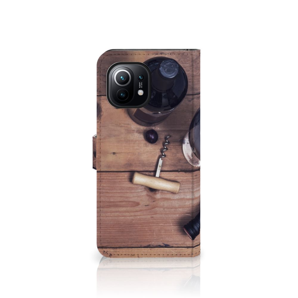 Xiaomi Mi 11 Book Cover Wijn